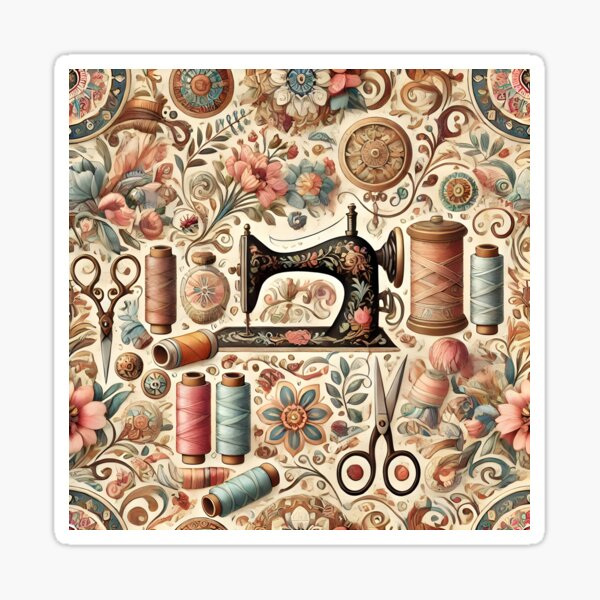 Item preview, Vintage Dressmaker Pattern 2 designed and sold by AMbience Art.