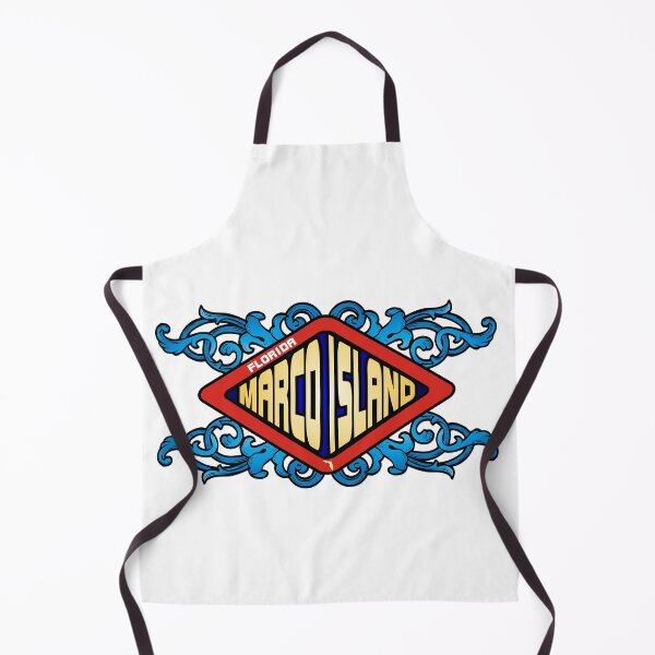 Item preview, Letrero retro con el emblema de Marco Island FL Florida designed and sold by studioss76.