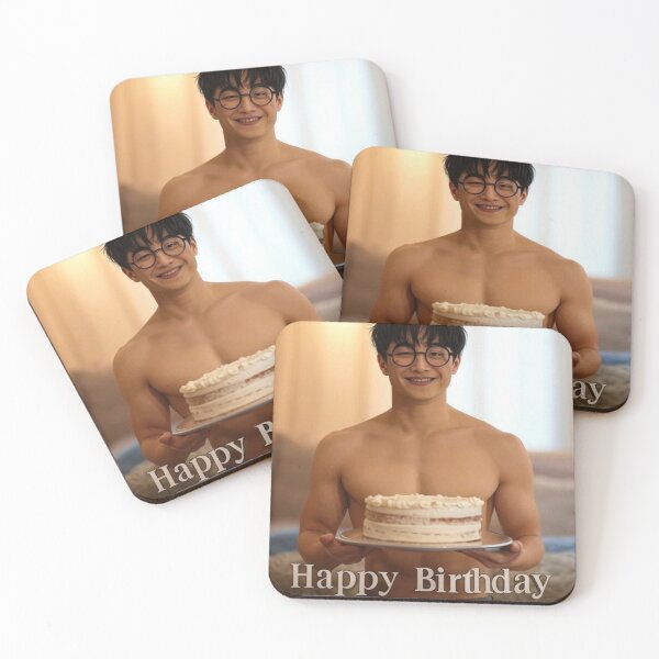 Item preview, Jeon Jungkook Shirtless Birthday Cake designed and sold by Aryabek.