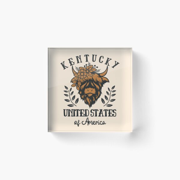 Item preview, Retro Sixties Kentucky United States of America (Black) designed and sold by WesternLocales.