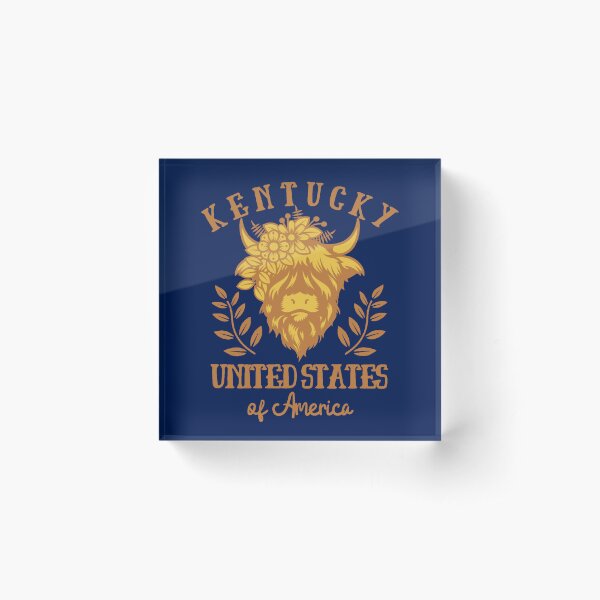 Item preview, Retro Sixties Kentucky United States of America (Brown) designed and sold by WesternLocales.