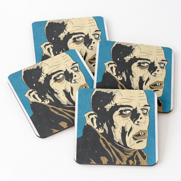 Item preview, COUNT DRACULA - Nosferatu the Vampyre (Pop Art) designed and sold by FamousWeirdosRB.