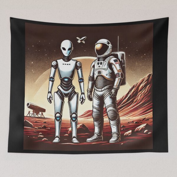 Item preview, scifi art designed and sold by TEEJAMBOREE.