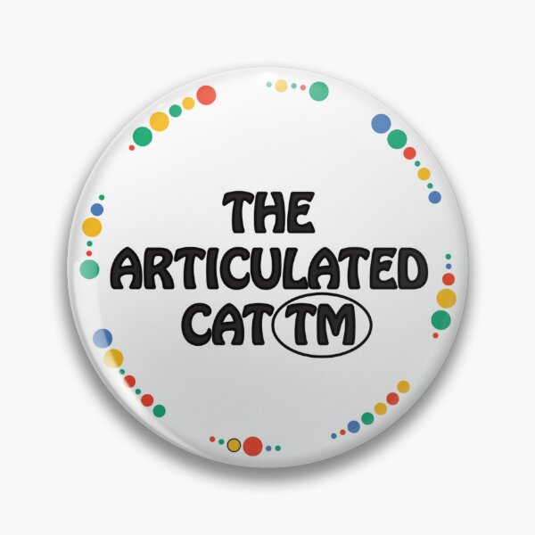 Item preview, The Articulated Cat™ (Logo) 2024 Branding) designed and sold by MixTheArtStudio.