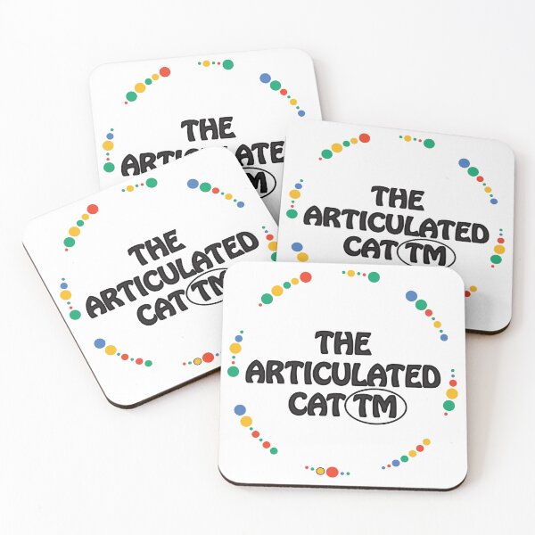 Item preview, The Articulated Cat™ (Logo) 2024 Branding) designed and sold by MixTheArtStudio.