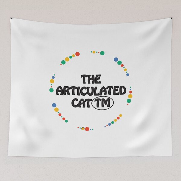 Item preview, The Articulated Cat™ (Logo) 2024 Branding) designed and sold by MixTheArtStudio.