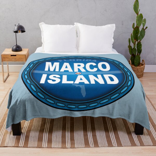 Item preview, Marco Island Florida FL stitching effect designed and sold by studioss76.