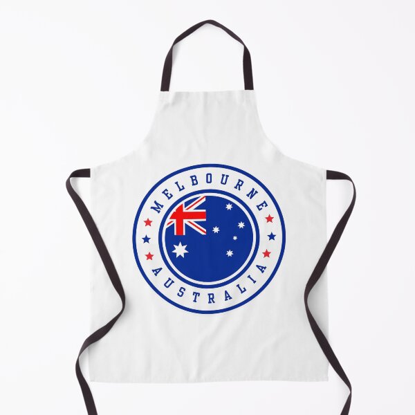Item preview, Melbourne Australia Flag Badge designed and sold by jeshands.
