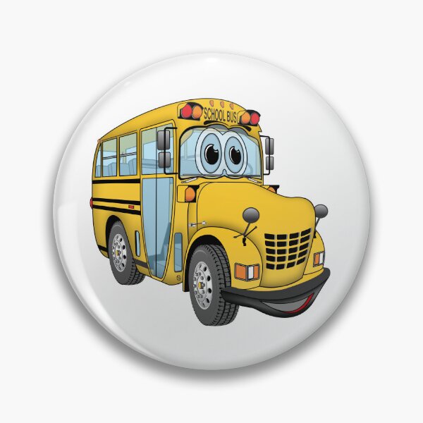 Item preview, School Bus Small Cartoon designed and sold by Scott Hayes.