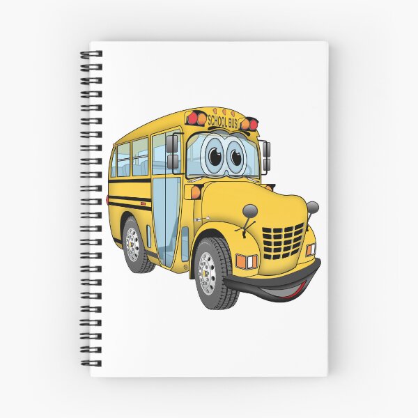 Item preview, School Bus Small Cartoon designed and sold by Scott Hayes.