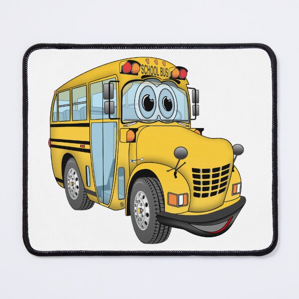 Item preview, School Bus Small Cartoon designed and sold by Scott Hayes.
