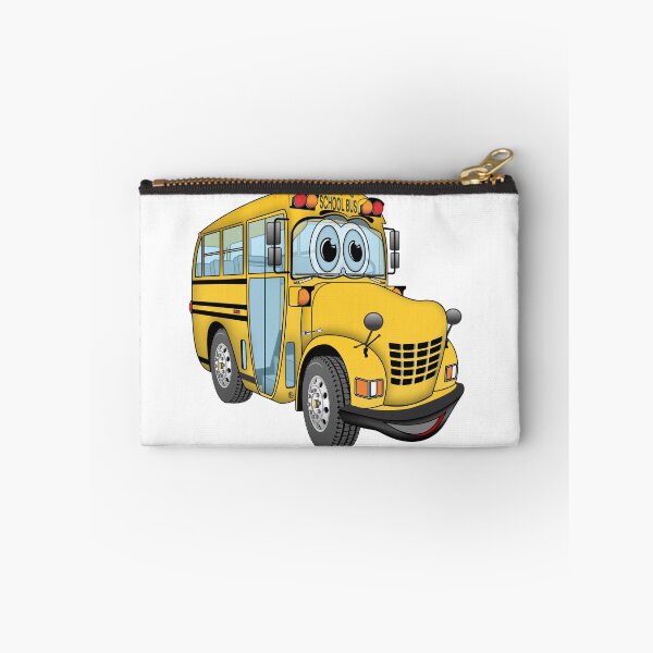 Item preview, School Bus Small Cartoon designed and sold by Scott Hayes.
