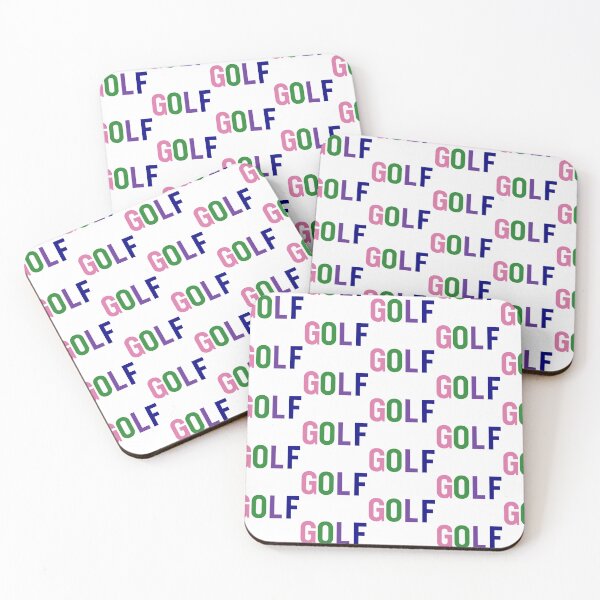 Item preview, GOLF - colorful block letters designed and sold by LivingInThinAir.