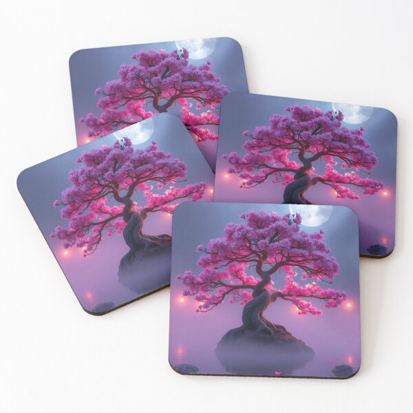 Item preview, Mystical Sakura in Moonlit Fog designed and sold by Vitalka-uk.
