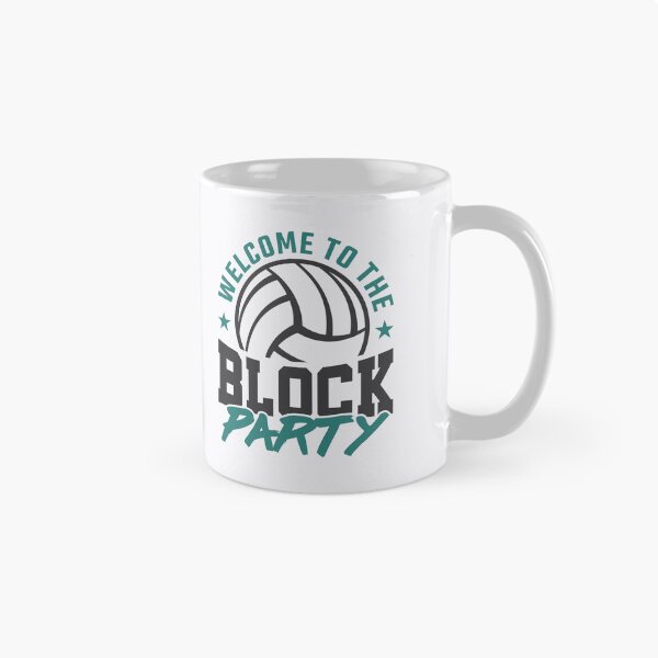 Aperçu de l'œuvre Bienvenue au Block Party Volleyball créée et vendue par jaygo.