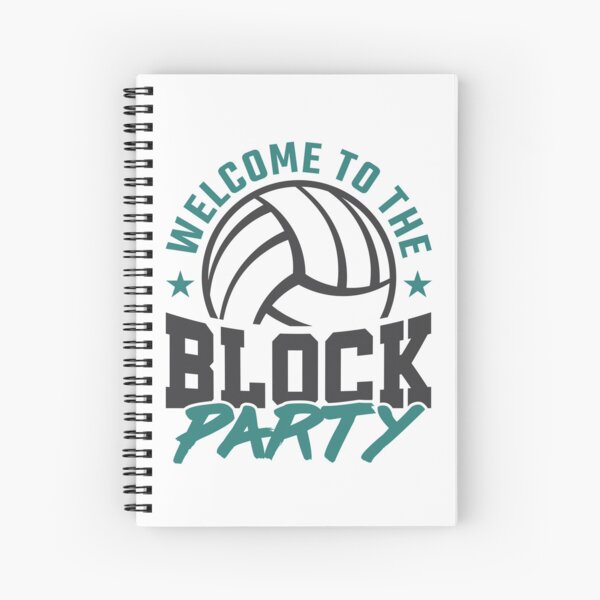 Item preview, Welcome to the Block Party Volleyball  designed and sold by jaygo.