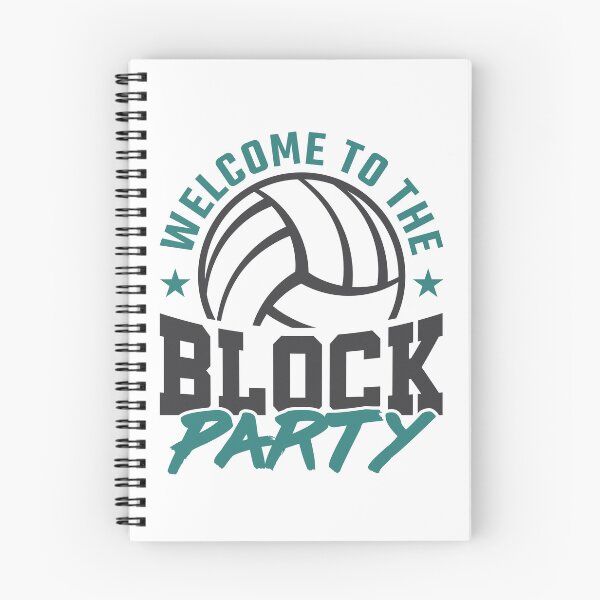 Item preview, Welcome to the Block Party Volleyball  designed and sold by jaygo.