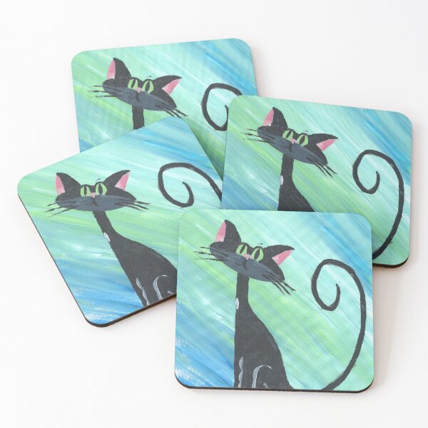 Item preview, Black Cats for Luck designed and sold by AndiStraube.