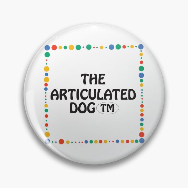 Item preview, The Articulated Dog™ (Logo) 2025 Branding) designed and sold by MixTheArtStudio.