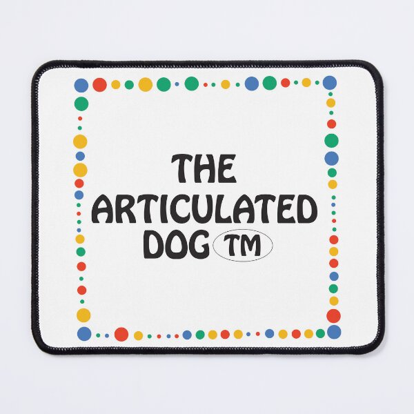 Item preview, The Articulated Dog™ (Logo) 2025 Branding) designed and sold by MixTheArtStudio.
