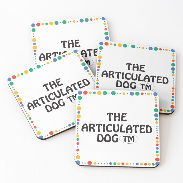 Item preview, The Articulated Dog™ (Logo) 2025 Branding) designed and sold by MixTheArtStudio.
