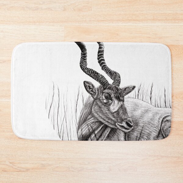 Item preview, Addax illustration designed and sold by LorenDowding.