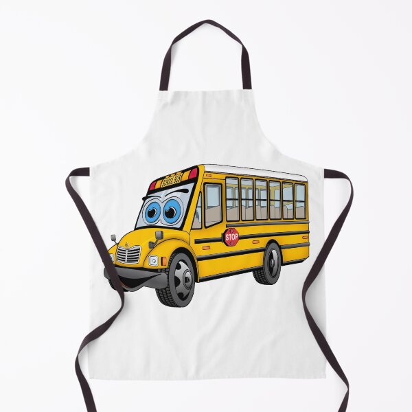 Item preview, Short School Bus Cartoon designed and sold by Scott Hayes.