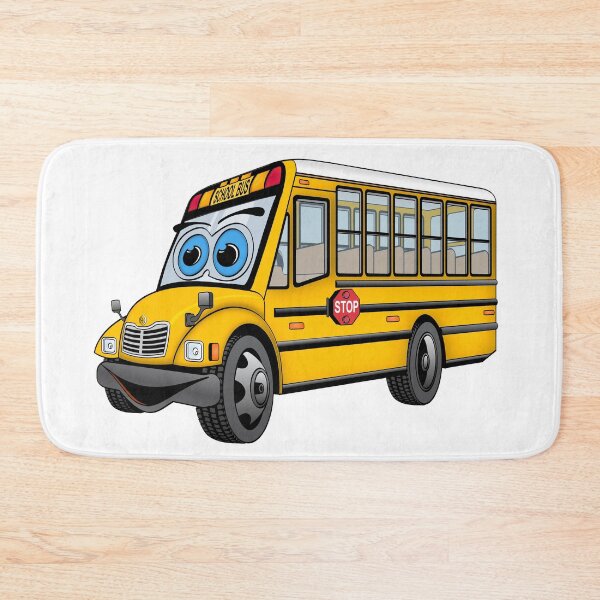 Item preview, Short School Bus Cartoon designed and sold by Scott Hayes.