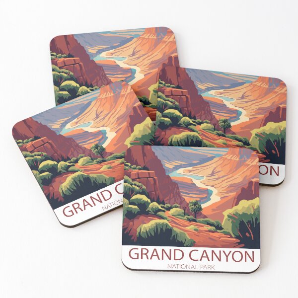Artikelvorschau, Grand Canyon-Kunstposter entworfen und verkauft von WDWG-Travel.