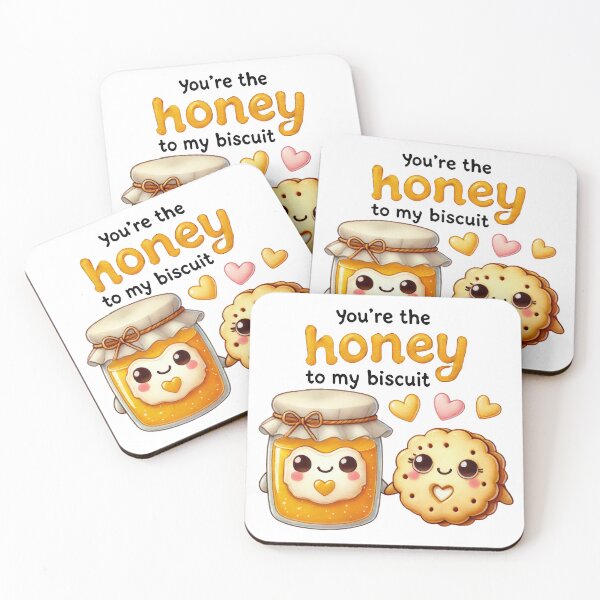 Item preview, You're the Honey to my Biscuit designed and sold by baebrand-art.