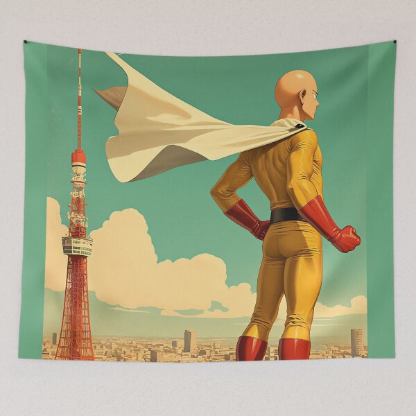 Item preview, One Touch Man Tokyo Watch Anime  designed and sold by AnimeArsenalPrints.