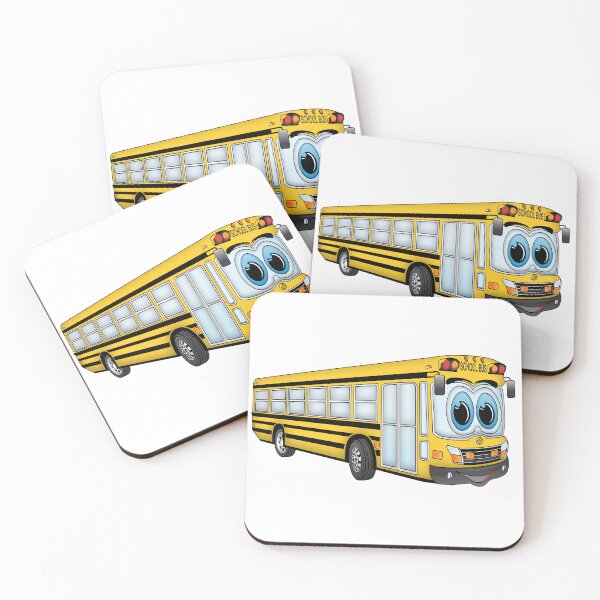 Item preview, Long School Bus Cartoon designed and sold by Scott Hayes.