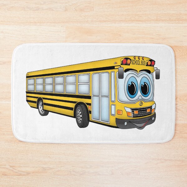 Item preview, Long School Bus Cartoon designed and sold by Scott Hayes.