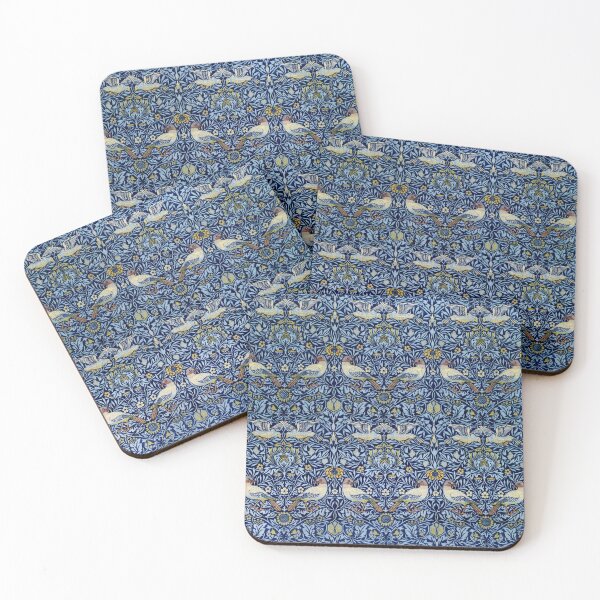 Item preview, William Morris' Bird Print Pattern (1877-1878) designed and sold by PinUpPizzazz.