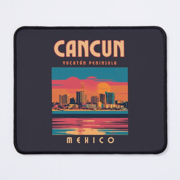 Item preview, A Vintage Travel Poster of Cancun - Mexico designed and sold by GoodOldVintage.