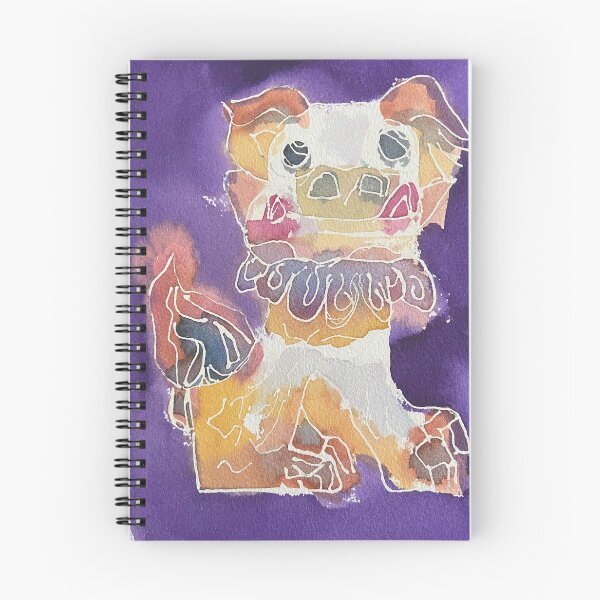 Item preview, Purple Shisa designed and sold by TanoshiArt.