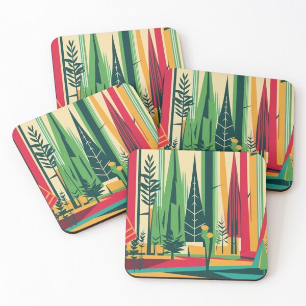 Item preview, Forest Life Geometric Style designed and sold by AlinaSCorner.