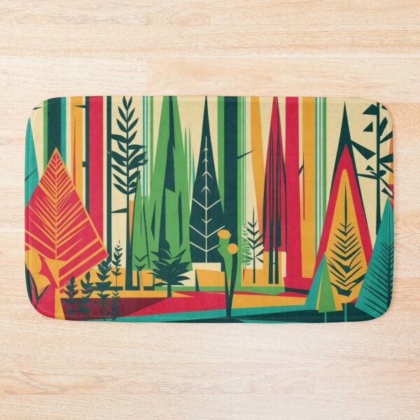 Item preview, Forest Life Geometric Style designed and sold by AlinaSCorner.