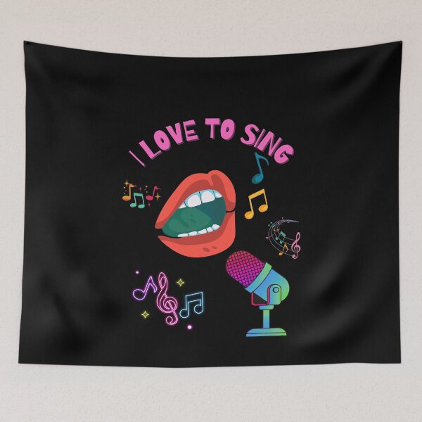 Item preview, I Love To Sing designed and sold by Planet Agora.
