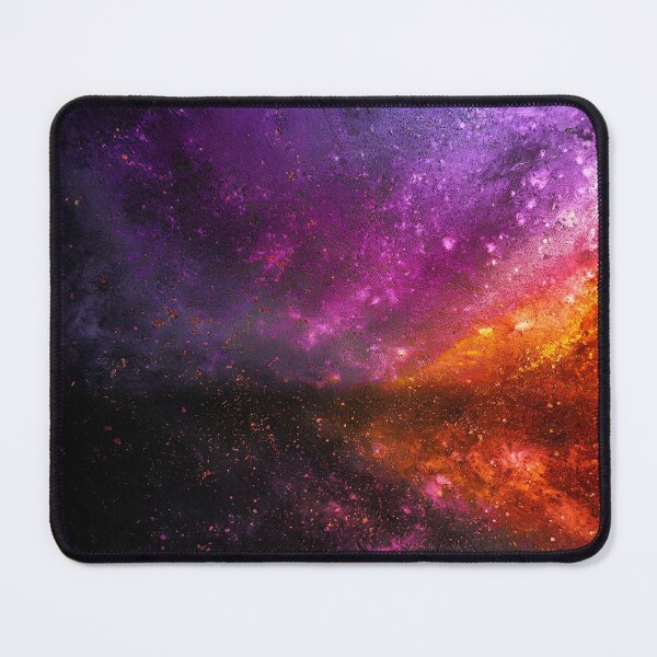 Item preview, Vibrant mix of purple, orange, and yellow hues create an abstract, cloud-like painting designed and sold by homydesign.