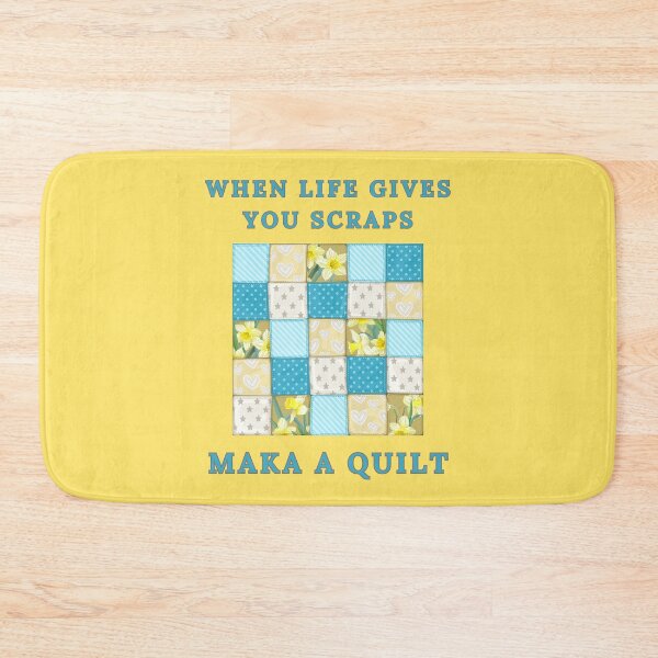 Item preview, When Life Gives You Scraps, Make a Quilt - Funny Quilter designed and sold by Wiss2Arts.