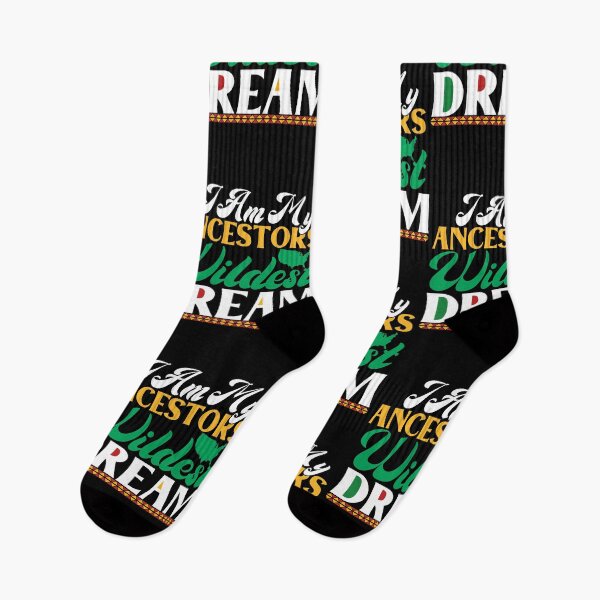 Item preview, I Am My Ancestors Wildest Dream  - Black History Month  designed and sold by Smix Pixels.