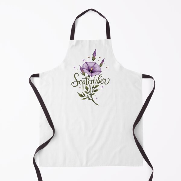 Item preview, Steptember Birthday Morning Glory Flower designed and sold by Sew Wonderful Custom Prints.