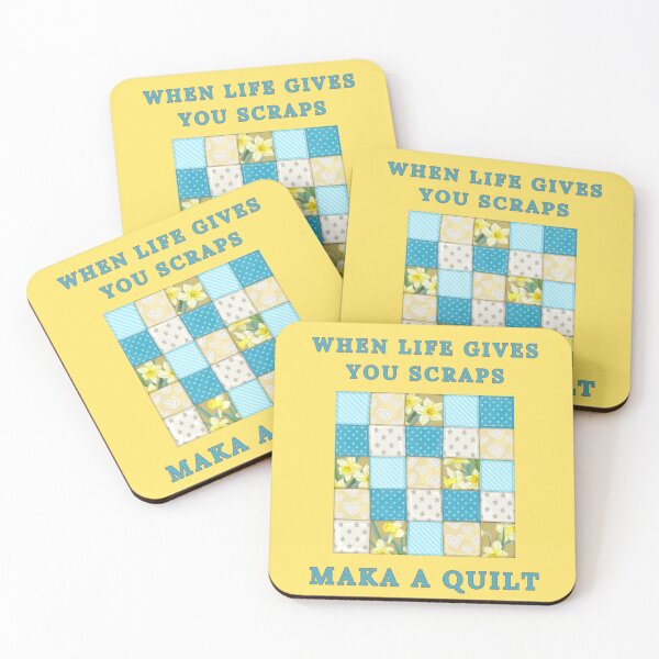 Item preview, When Life Gives You Scraps, Make a Quilt - Funny Quilter designed and sold by Wiss2Arts.