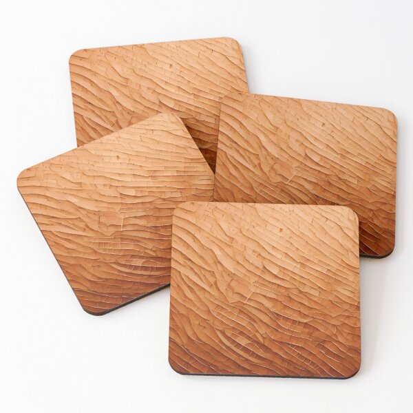 Item preview, Wavy, textured surface with overlapping lines in warm orange-brown tones. Organic and abstract pattern designed and sold by homydesign.