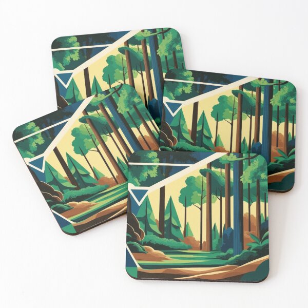 Item preview, Forest Life Geometric Style 2 designed and sold by AlinaSCorner.