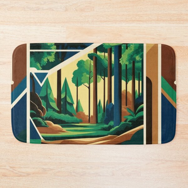 Item preview, Forest Life Geometric Style 2 designed and sold by AlinaSCorner.