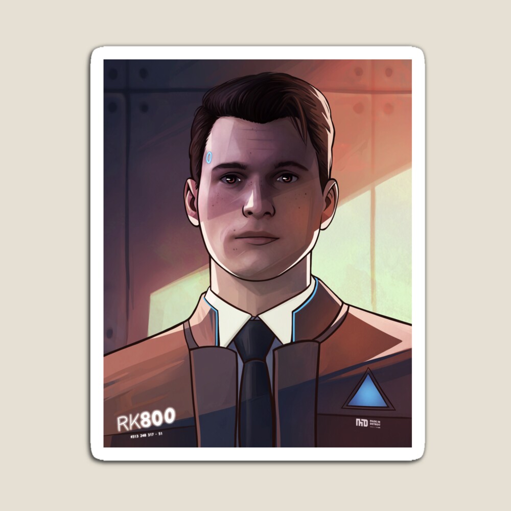 Connor / Detroit: Become Human Postcard for Sale by sunavaire
