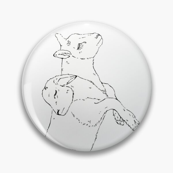 Item preview, Two-Headed Lamb designed and sold by RhiannonsThings.