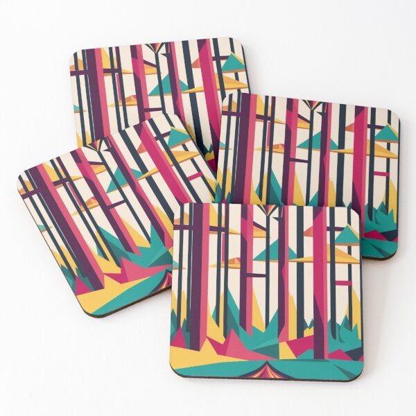 Item preview, Forest Life Geometric Style 3 designed and sold by AlinaSCorner.
